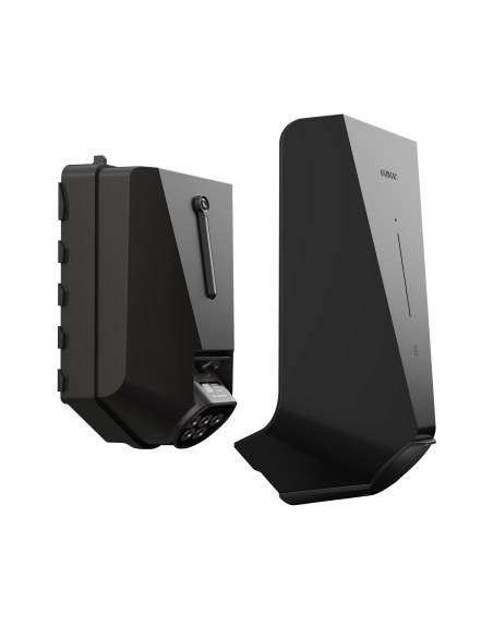 Easee Charge Up elektromobilių įkrovimo stotelė juodos spalvos