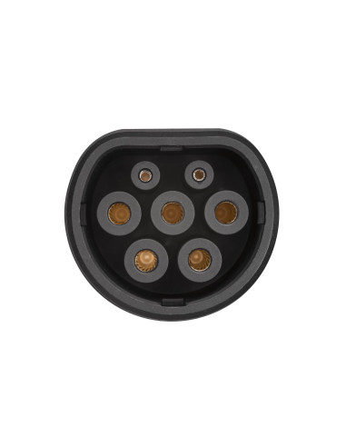 Nešiojamas elektromobilių įkroviklis Type 2 į Schuko 1 fazė 16A-Fiksuotas