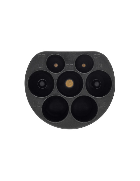 Elektromobilio įkrovimo kabelis Type 2 į Type 2 32 A 3 fazės 5m