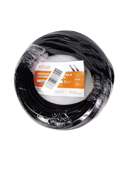 Przewod KENO 4mm czarny 50m