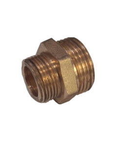 Nypel 3/4x3/4 z plaskim czolem